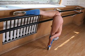 female nude ballet art
